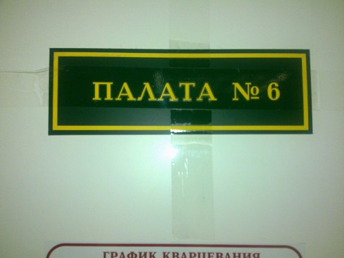 Наши любимые актеры. Сергей Бызгу. "Палата № 6"