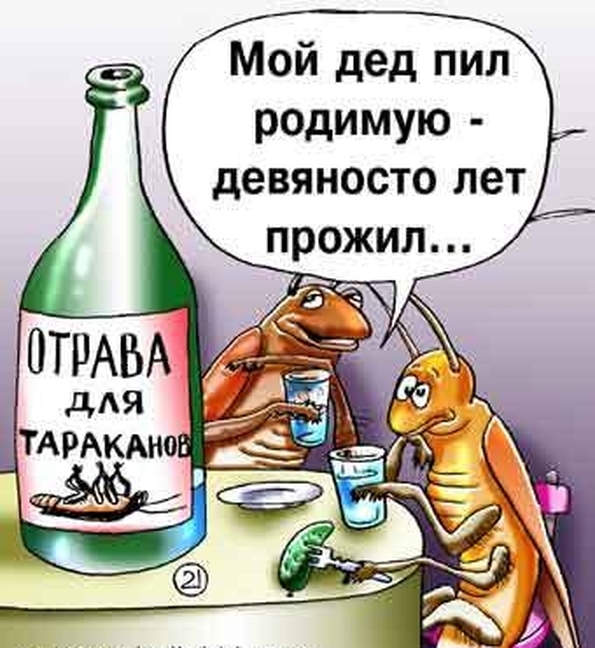 Выпив водки...