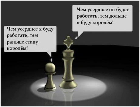 Пешка может выйти в ферзи, но зачем