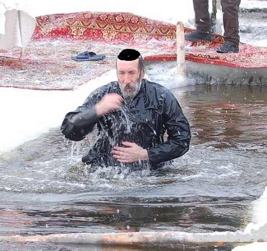 Нужно креститься! - из уст донеслось...