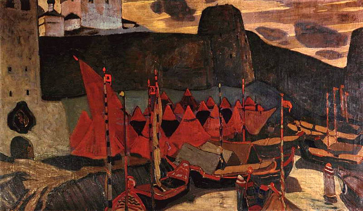 Варяжская на картине рериха 5 букв сканворд на букву л