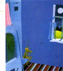 Сверчок и шесток