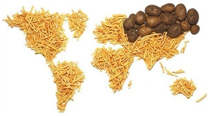 Необычная карта мира