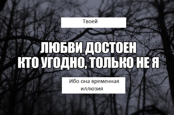 Фотография Твоя Текст