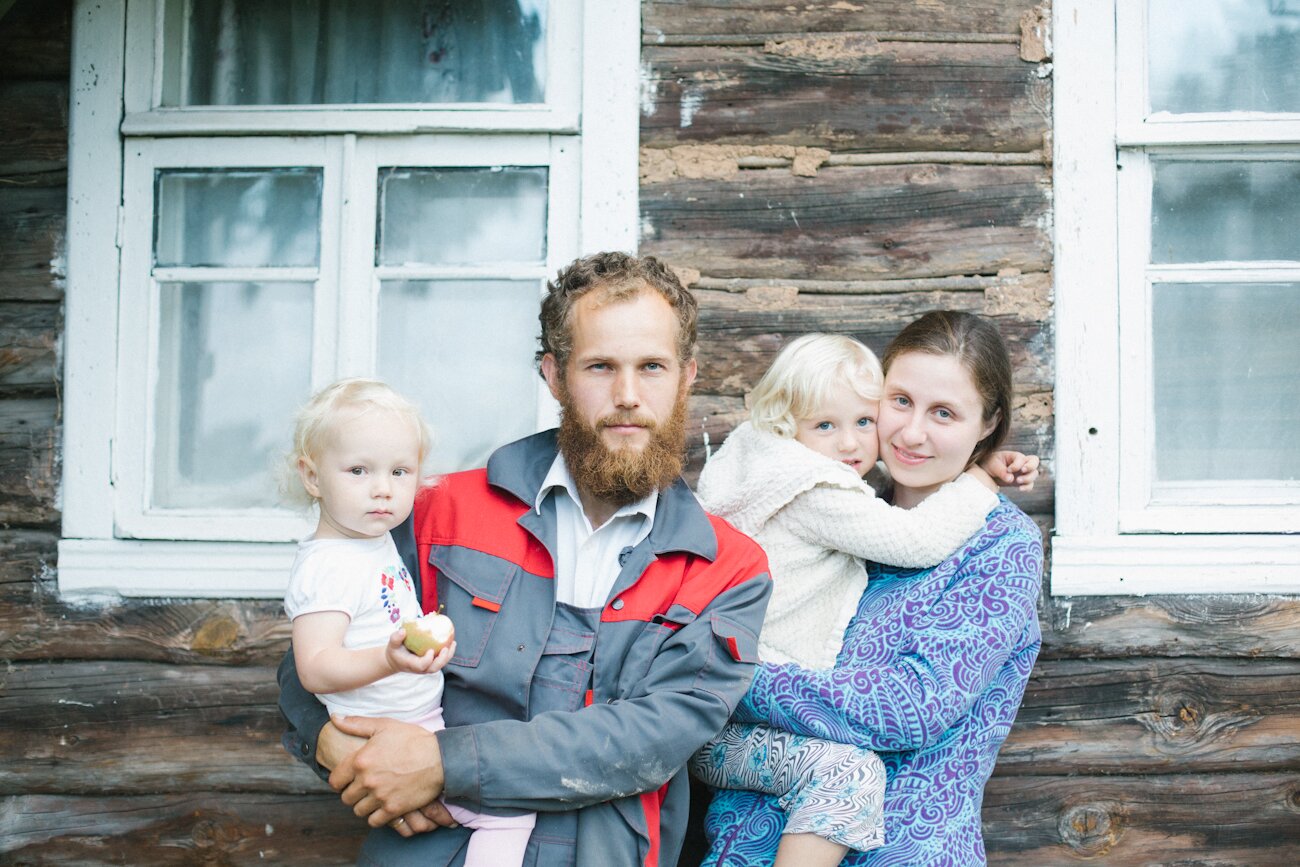 семейные русские фотографии