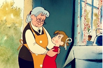 Внучка бабушку спросила