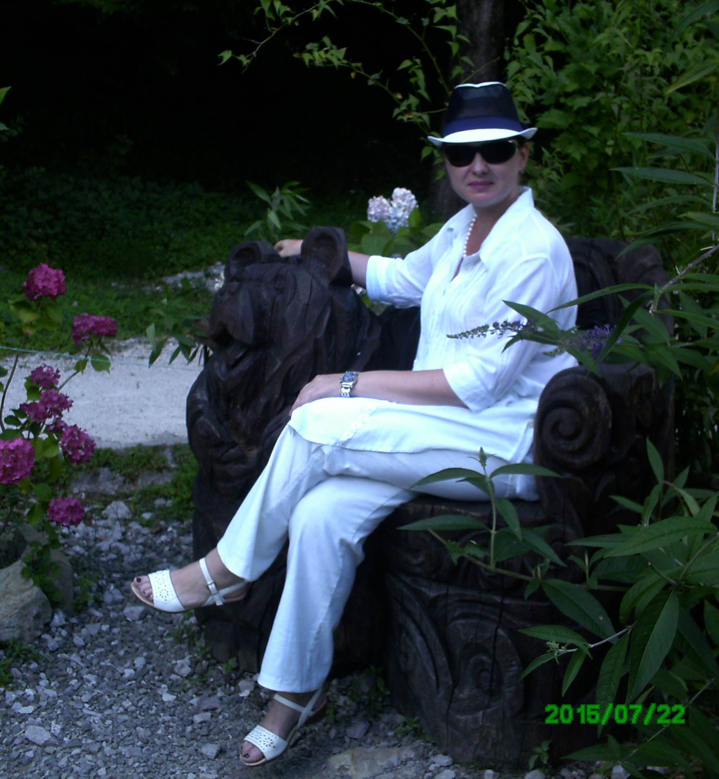 Тенистые своды аллеи вечерней...