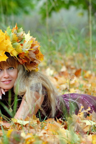 Закружилась голова от листопада