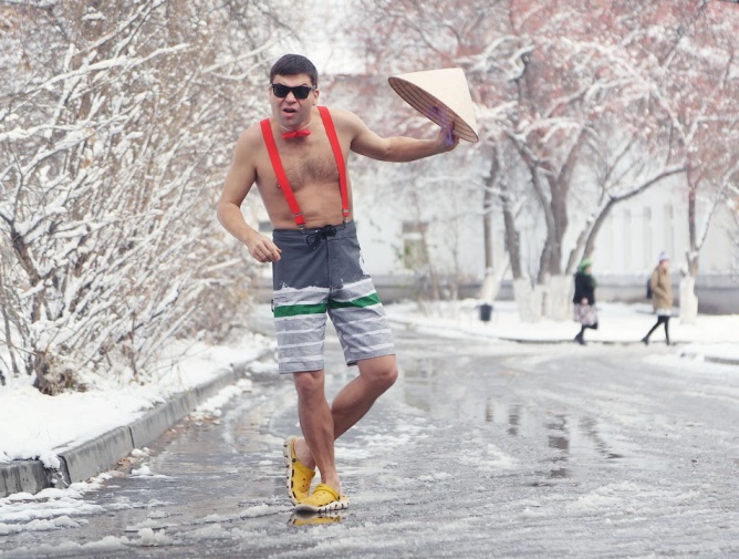 Встретил Хэллоуин. Комментарий к фото