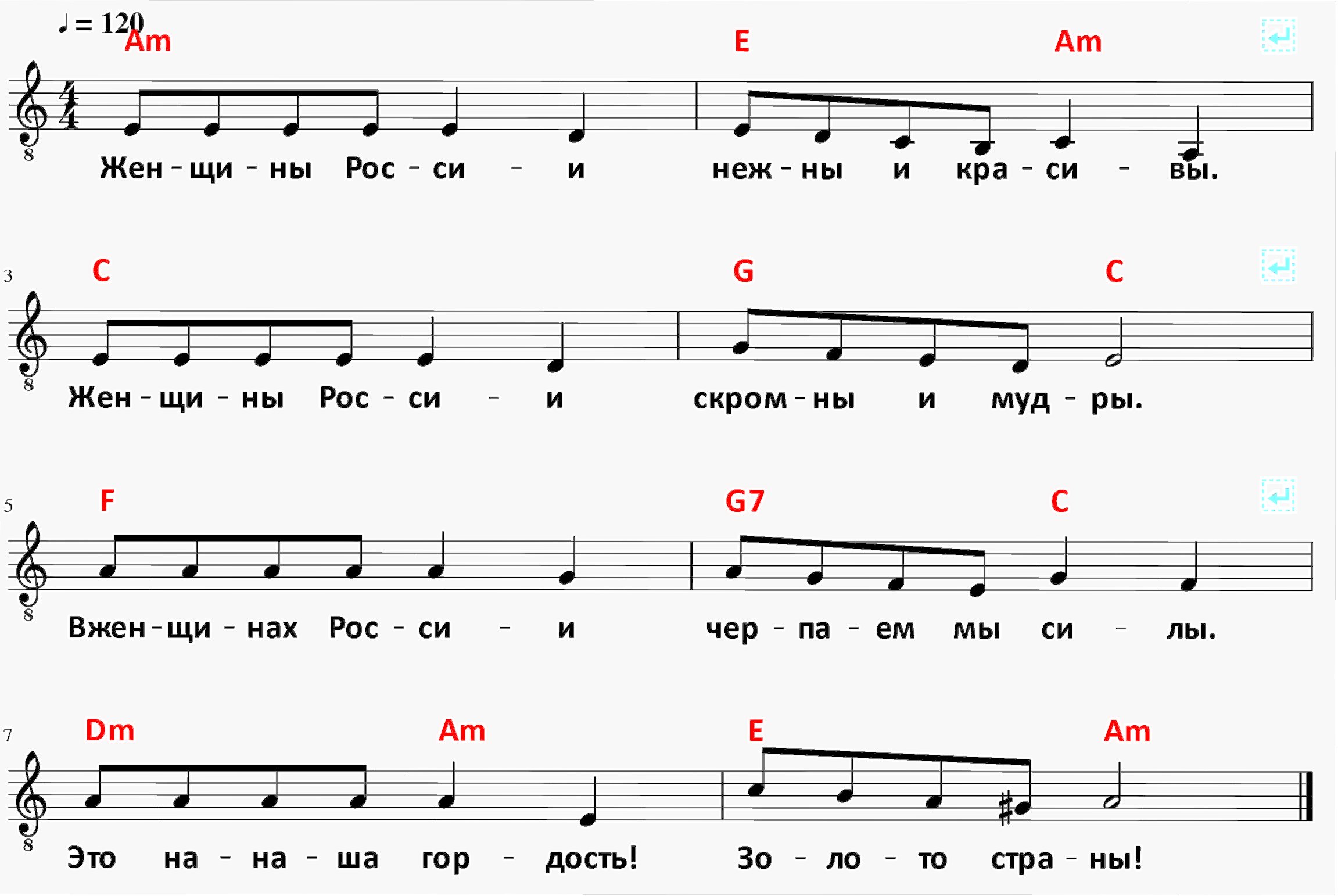 Женщинам России