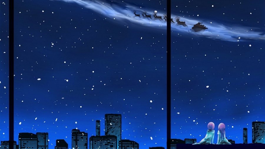 Волшебный балет снегопада