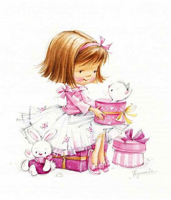 Разберу-ка я подарочки свои...