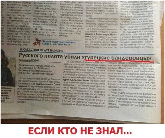 Турецкие бендеровцы