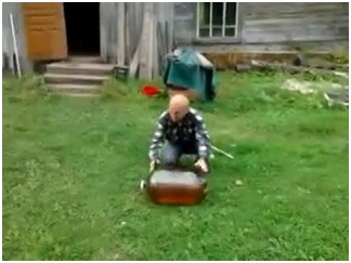 Ракета из баклажки пива