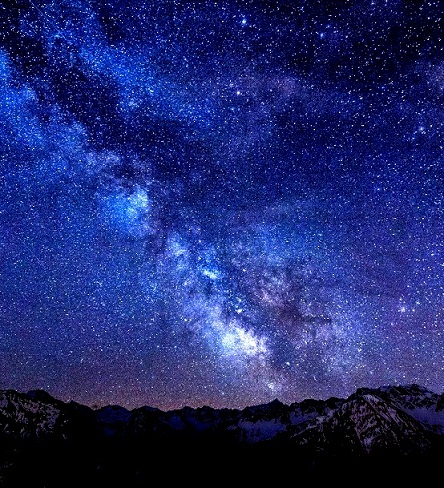 В тоске ночей-лишь звезд глаза,