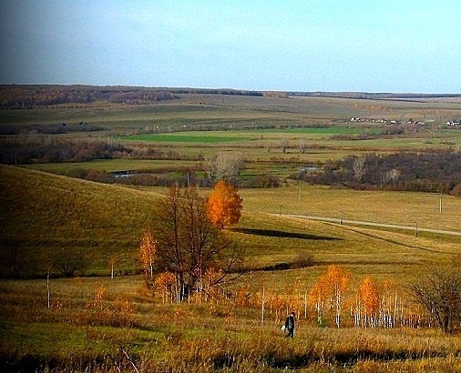 Ну, до чего красивый осени...