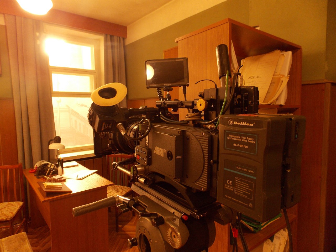 Работа в кино