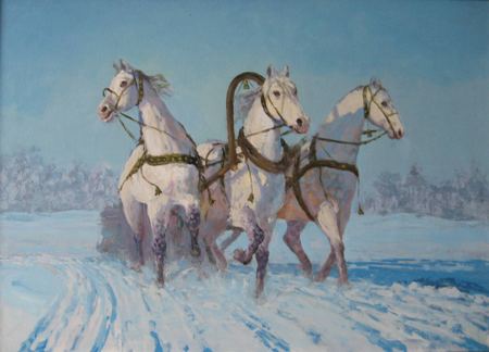 Эх, на тройке...