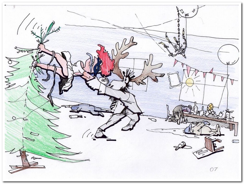 Новогоднее 2016-8. Корпоратив!