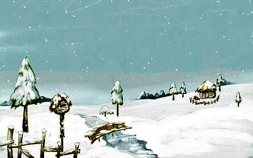 Снег рассыпан...