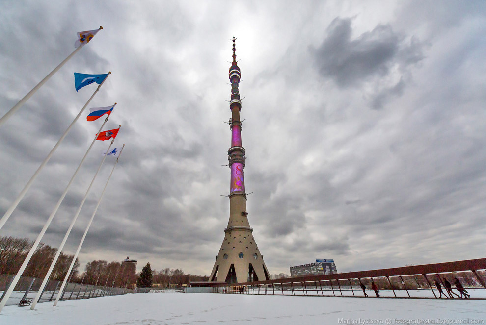 Телевизионная башня в москве