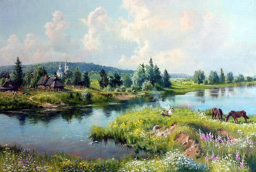 Лето - июнь, июль, август