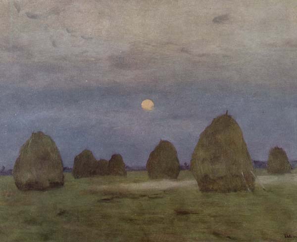 Сумерки. По картине И. Левитана