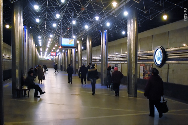 Станция метро гагаринская новосибирск