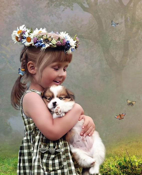 Подарили мне щенка!