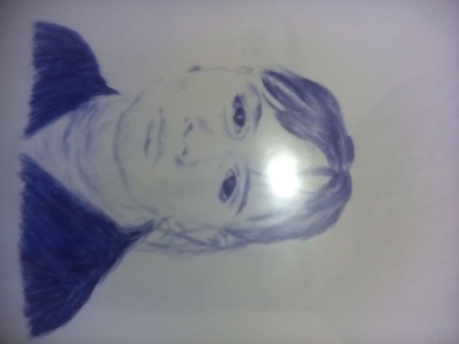 Рисунок десятый. Девочка