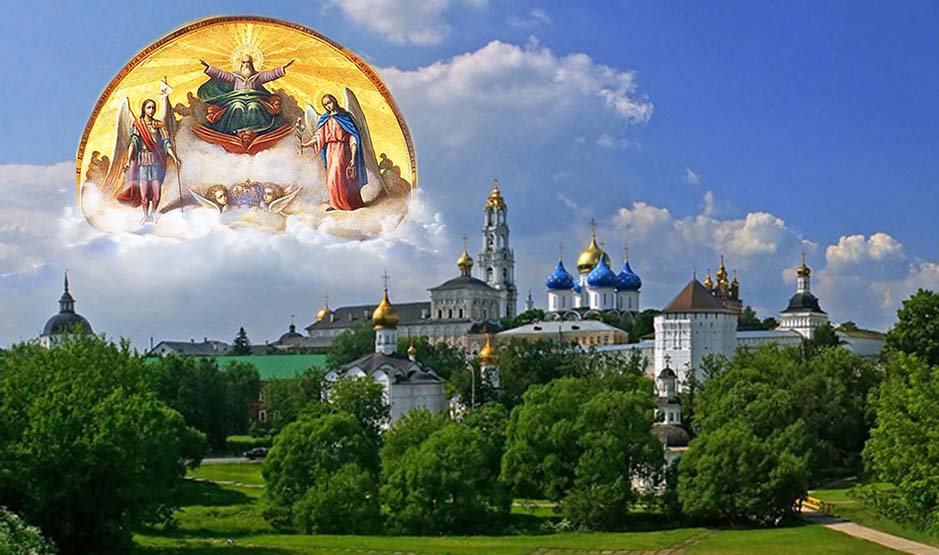 Свято Троицкая Сергиева Лавра зимой