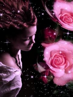 Она любила очень розы