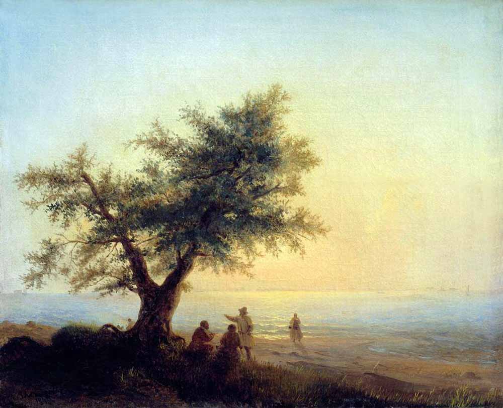 Поднимается синева