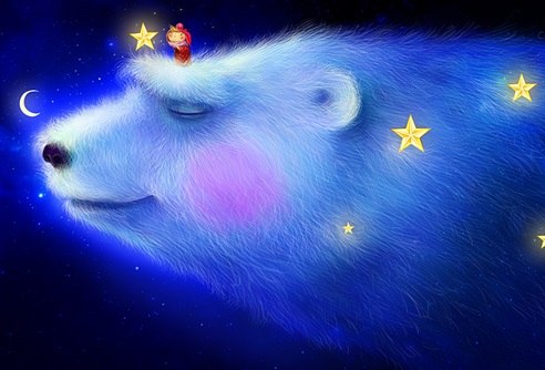 Девочка и медведь