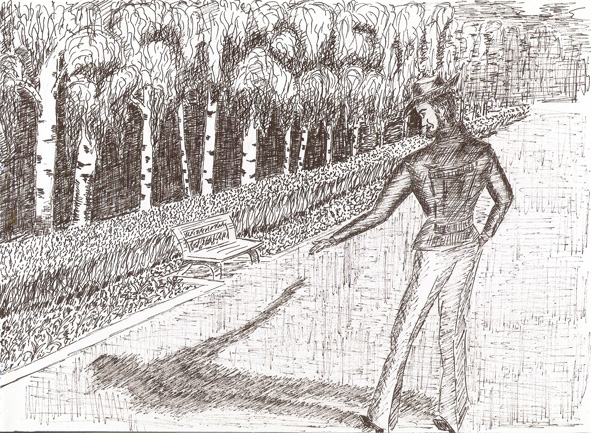 С тобой! Мне преданная тень! Дню Женщин