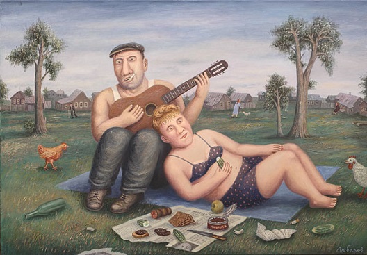 Романтический вечер из жизни бомжей