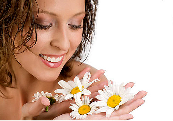 Я вплетаю в стихи ромашки