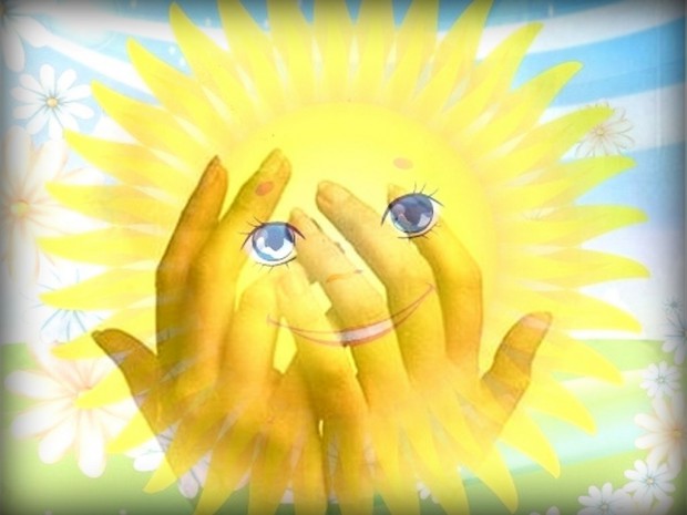 Возьму в ладони Солнце!