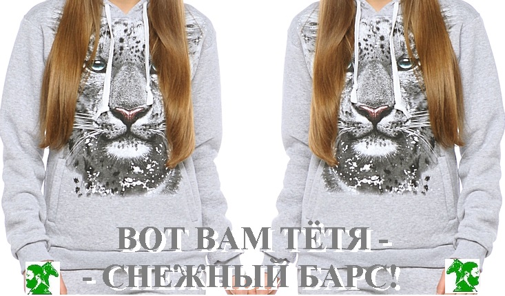 Вот вам тётя Снежный Барс!