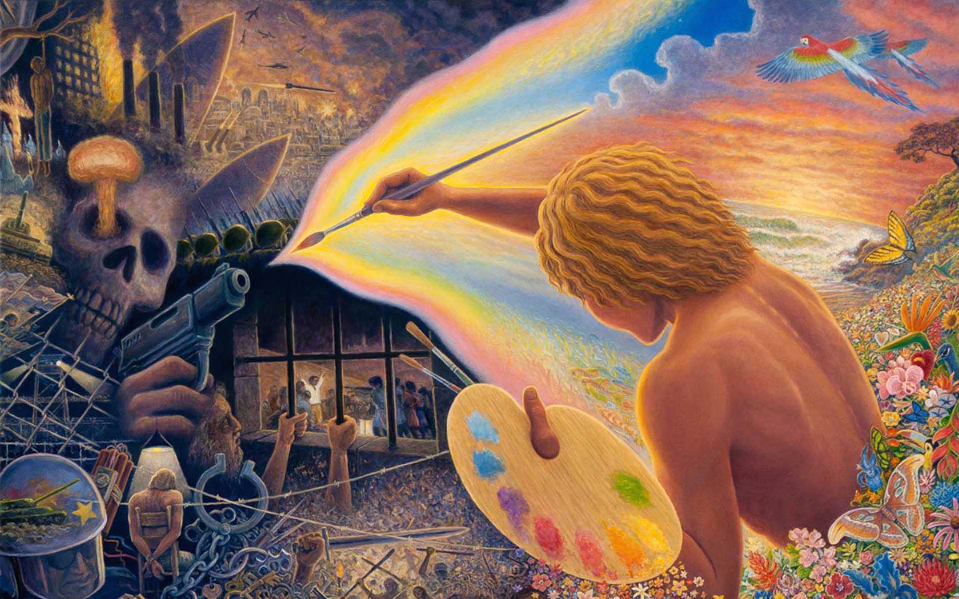 Что-то стало с миром