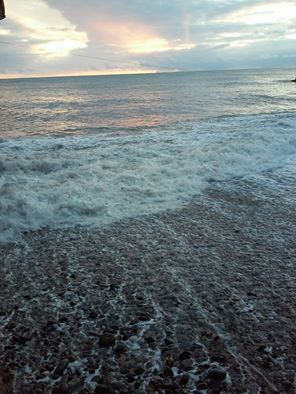 Солнце с облака спустилось