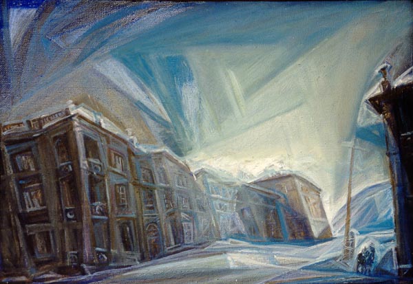 Замерзший город