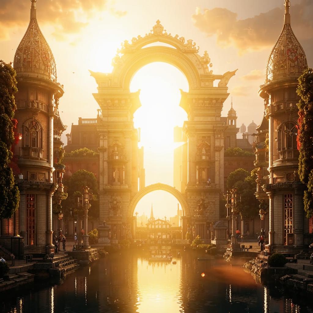 Город Солнца...