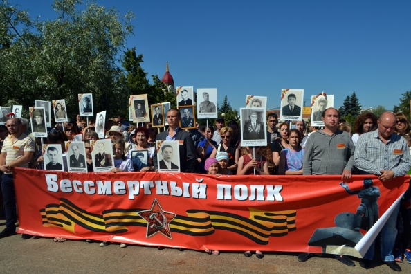 Бессмертного полка солдаты