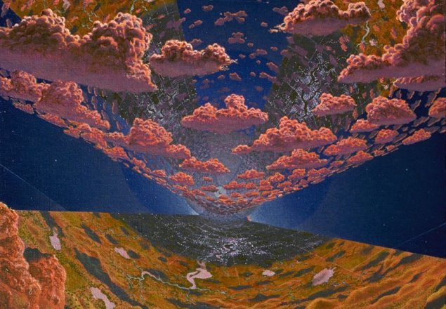 Еще не вытеснив пространство...