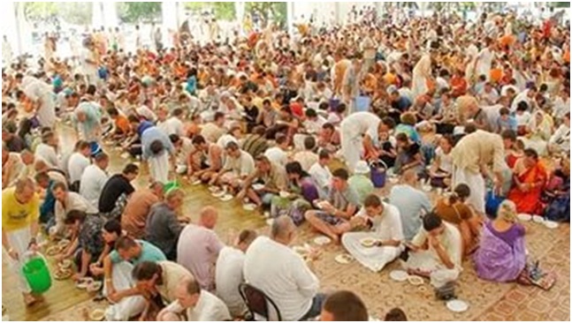 Как раздавать прасад