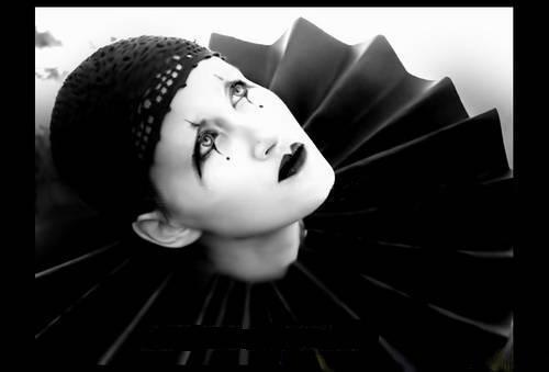 Два грустных мима