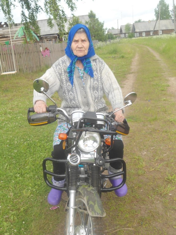 Пенсионеры байкеры