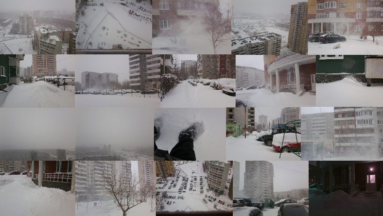 Апрель кончается. Зима же только набирает обороты