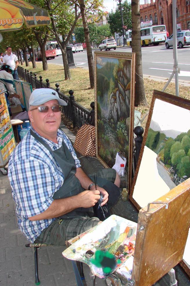 Саша Красный рисует по белому!